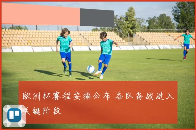 欧洲杯赛程安排公布 各队备战进入关键阶段