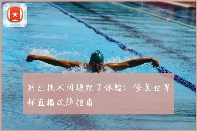 别让技术问题毁了体验:修复世界杯直播故障指南